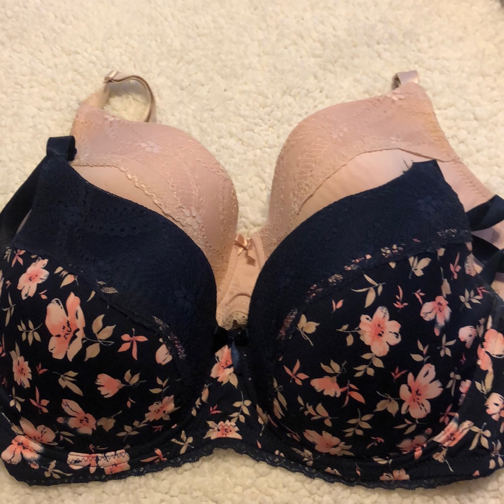 Two bras